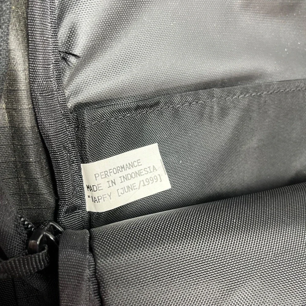 Performance Cycling Monsoon Max Black Ripstop Nylon Small Padded‎ Backpack